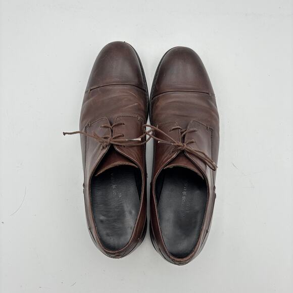 John Varvatos Cap Toe Oxford Dress Shoes Brown Men\'s 10 main image 11